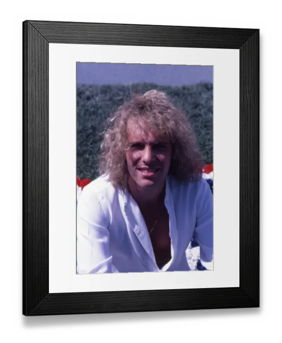 Framed Print : Peter Frampton Portrait