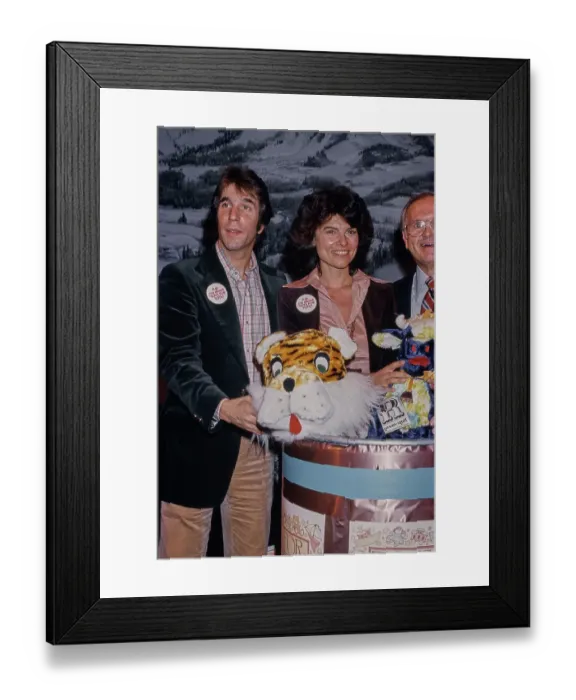 Framed Print : Toys For Tots Event, 1976