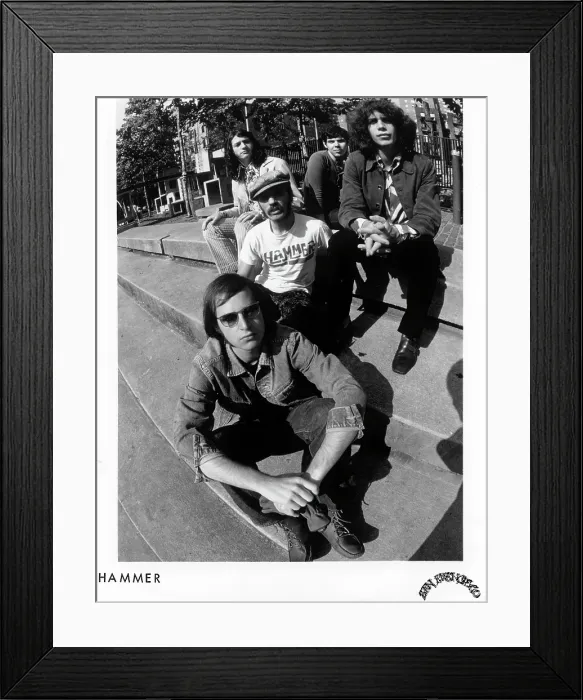 Framed Print : Jan Hammer and Hammer Group