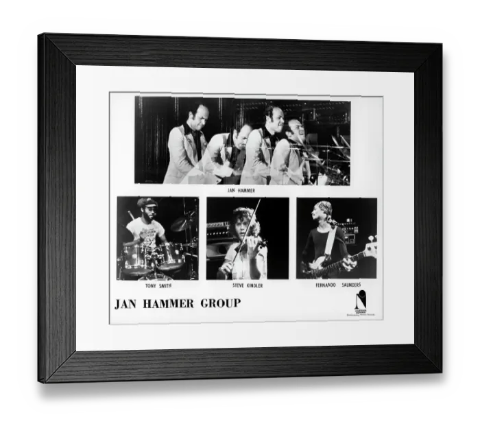Framed Print : Jan Hammer Group Framed Print : Jan Hammer Group