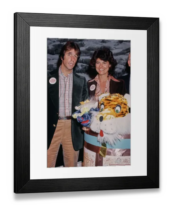 Framed Print : Toys For Tots Event, 1976 Framed Print : Toys For Tots Event, 1976
