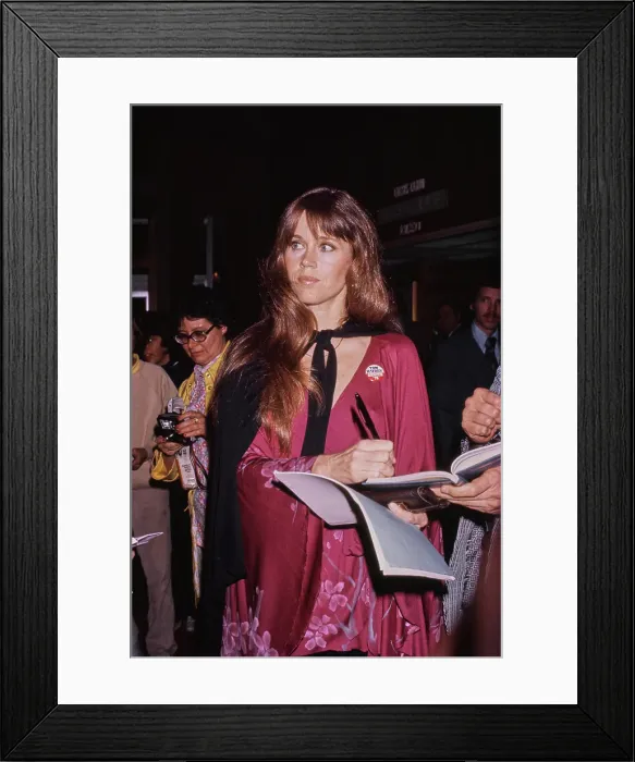 Framed Print : Jane Fonda Framed Print : Jane Fonda