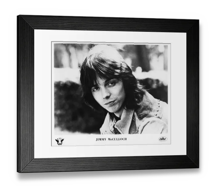 Framed Print : Jimmy McCulloch Portrait Session