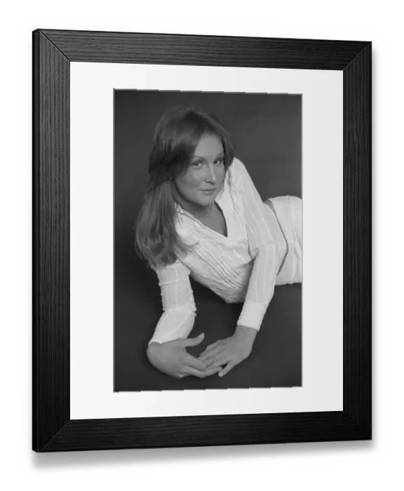 Framed Print : Linda Lovelace Portrait session Framed Print : Linda Lovelace Portrait session