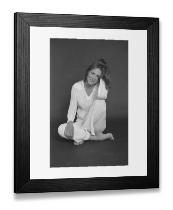 Framed Print : Linda Lovelace Portrait session Framed Print : Linda Lovelace Portrait session