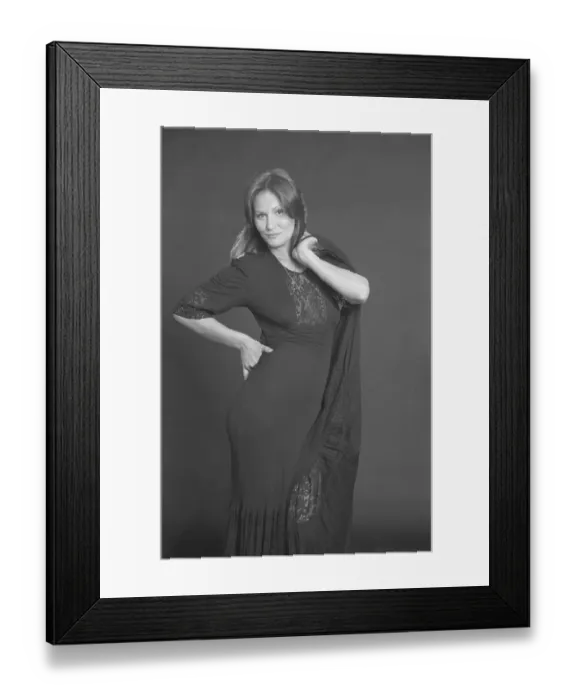 Framed Print : Linda Lovelace Portrait session Framed Print : Linda Lovelace Portrait session