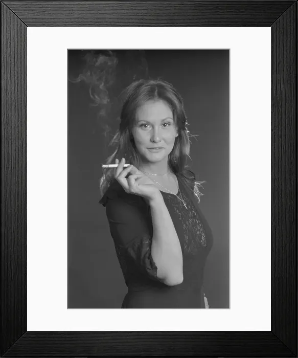 Framed Print : Linda Lovelace Portrait session Framed Print : Linda Lovelace Portrait session