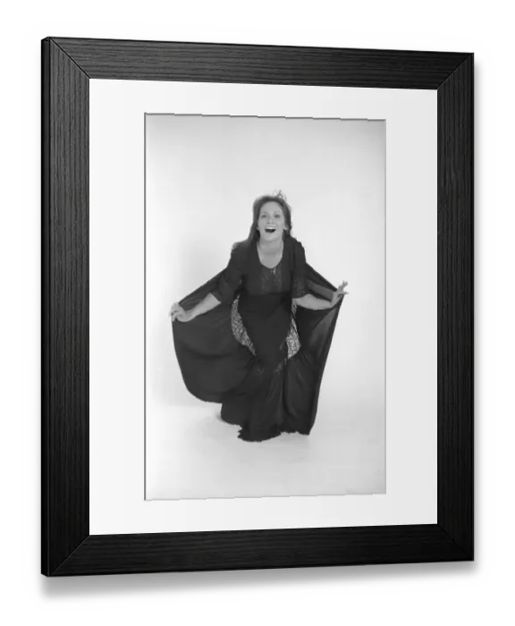 Framed Print : Linda Lovelace Portrait session Framed Print : Linda Lovelace Portrait session