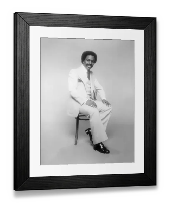 Framed Print : The Whispers Member Portrait Framed Print : The Whispers Member Portrait