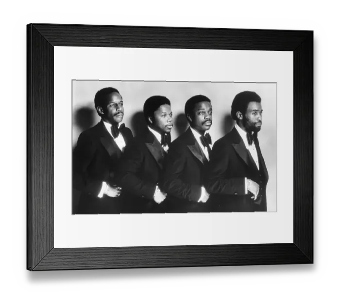 Framed Print : Double Exposure Disco Band Portrait Framed Print : Double Exposure Disco Band Portrait