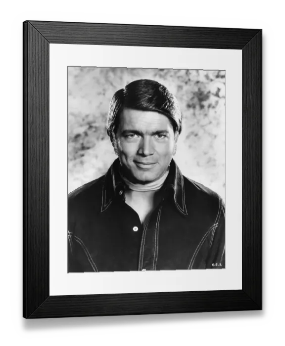 Framed Print : Chad Everett Framed Print : Chad Everett