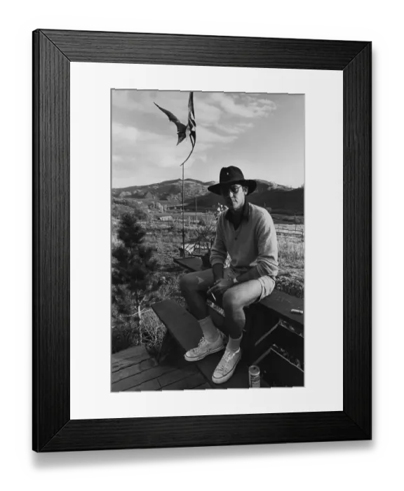 Framed Print : Hunter S. Thompson Framed Print : Hunter S. Thompson