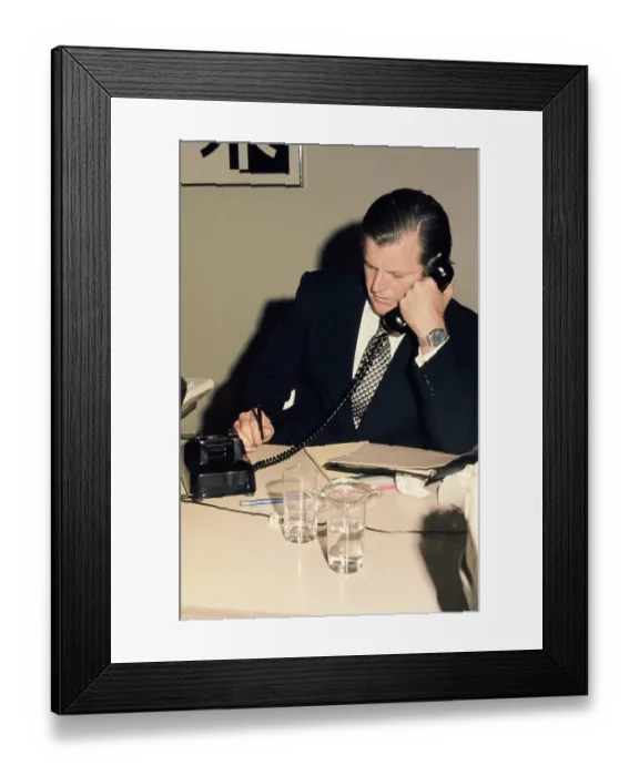 Framed Print : Senator Edward Kennedy Framed Print : Senator Edward Kennedy