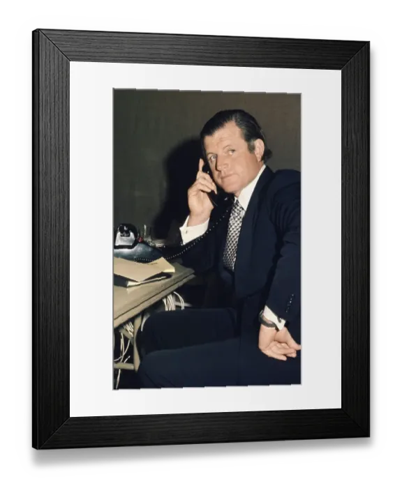 Framed Print : Senator Edward Kennedy Framed Print : Senator Edward Kennedy