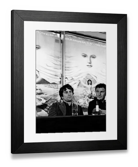 Framed Print : Robert De Niro and Harvey Keitel at Cannes Framed Print : Robert De Niro and Harvey Keitel at Cannes