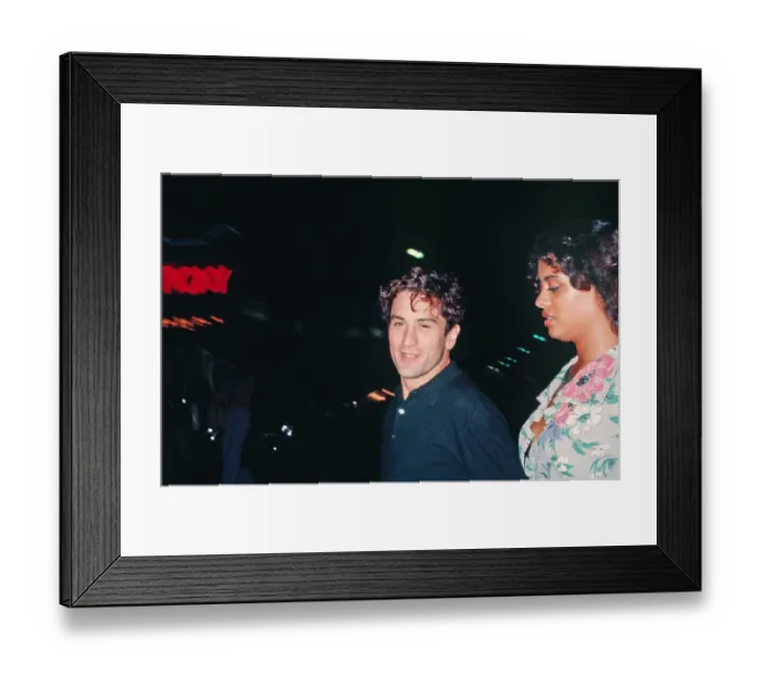 Framed Print : Robert De Niro at The Roxy Theater Framed Print : Robert De Niro at The Roxy Theater