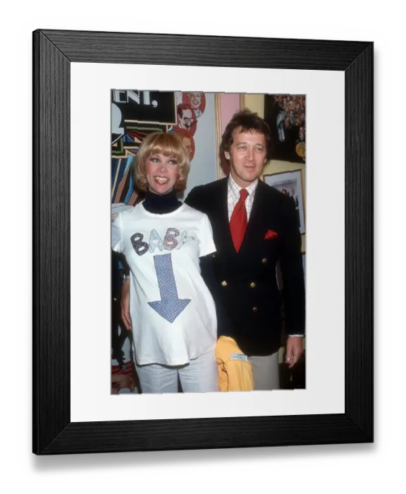 Framed Print : Bobby Van & Elaine Joyce Framed Print : Bobby Van & Elaine Joyce