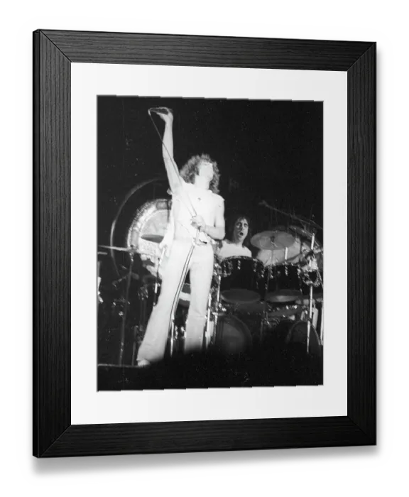 Framed Print : The Who Performing Framed Print : The Who Performing