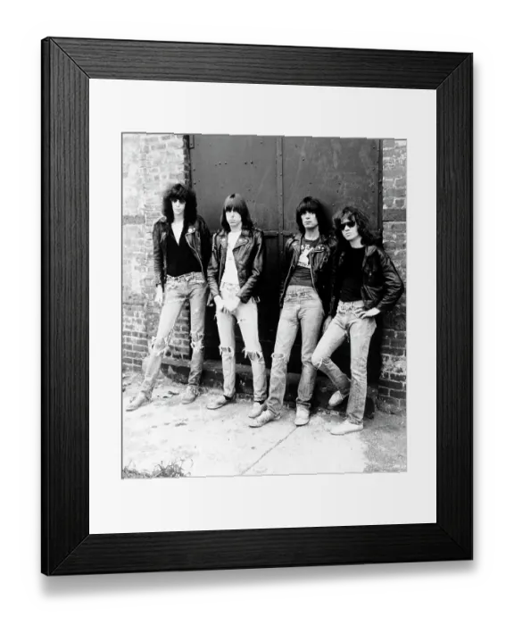 Framed Print : The Ramones Framed Print : The Ramones