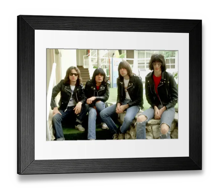 Framed Print : The Ramones Framed Print : The Ramones