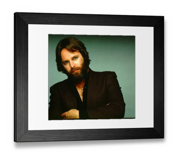 Framed Print : Carl Wilson Portrait Framed Print : Carl Wilson Portrait