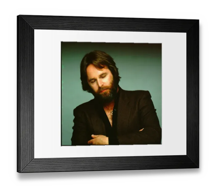 Framed Print : Carl Wilson Portrait Framed Print : Carl Wilson Portrait