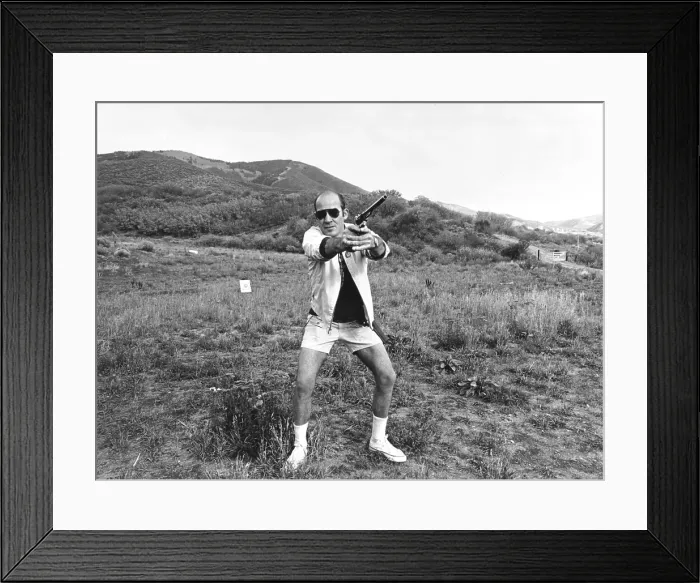Framed Print : Photo of Hunter S. Thompson Framed Print : Photo of Hunter S. Thompson