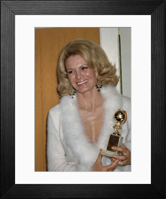 Framed Print : Angie Dickinson Wins - 32nd Golden Globe Awards Framed Print : Angie Dickinson Wins - 32nd Golden Globe Awards