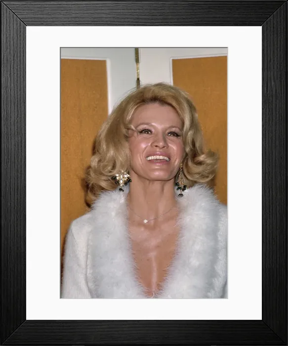 Framed Print : Angie Dickinson Wins - 32nd Golden Globe Awards Framed Print : Angie Dickinson Wins - 32nd Golden Globe Awards