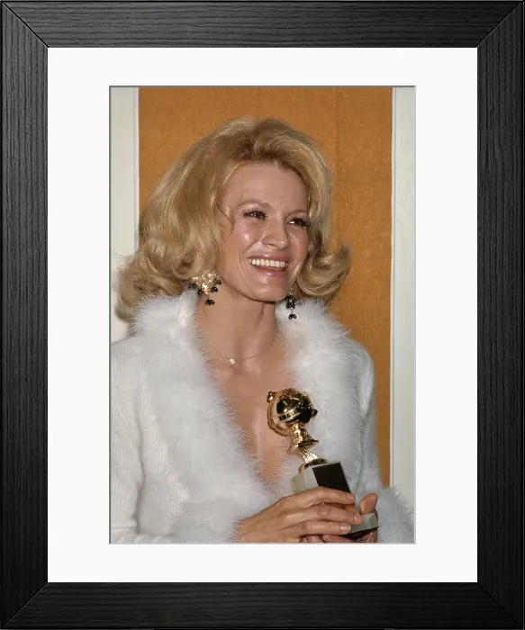 Framed Print : Angie Dickinson Wins - 32nd Golden Globe Awards Framed Print : Angie Dickinson Wins - 32nd Golden Globe Awards