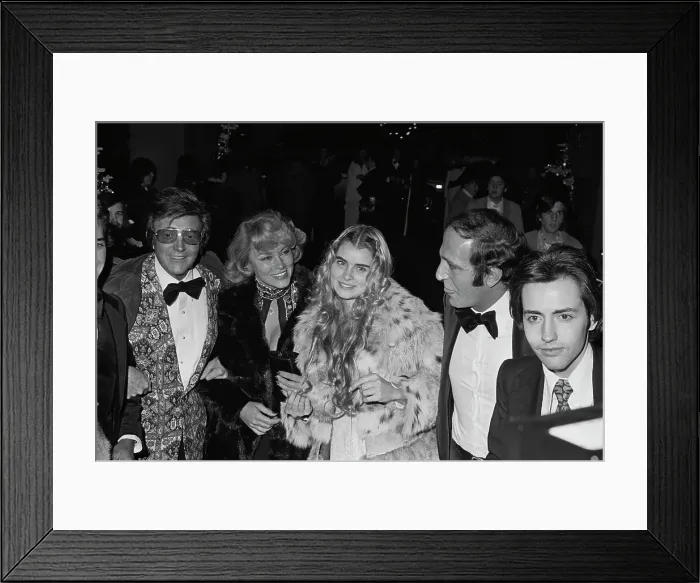 Framed Print : New Year Party, New York City, 1975 Framed Print : New Year Party, New York City, 1975