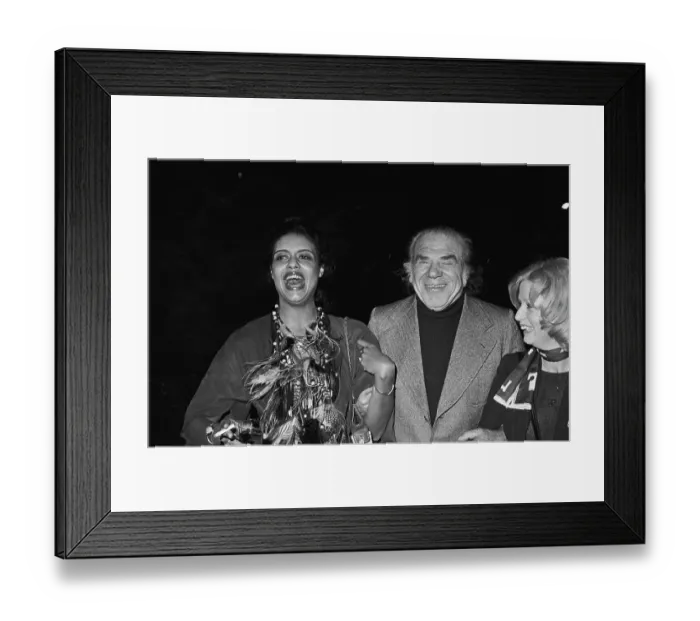 Framed Print : New Year Party, New York City, 1975