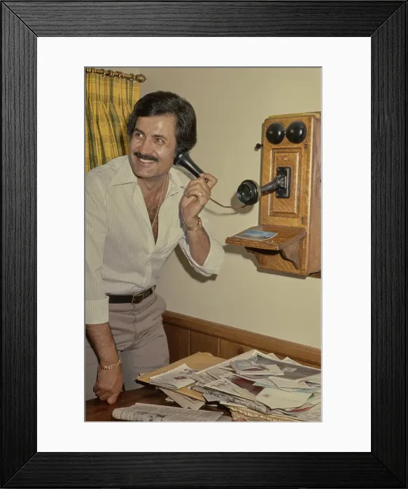 Framed Print : John Aniston, Greek-Born American Actor Framed Print : John Aniston, Greek-Born American Actor