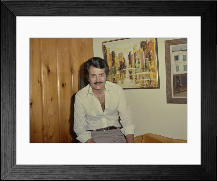 Framed Print : John Aniston, Greek-Born American Actor Framed Print : John Aniston, Greek-Born American Actor