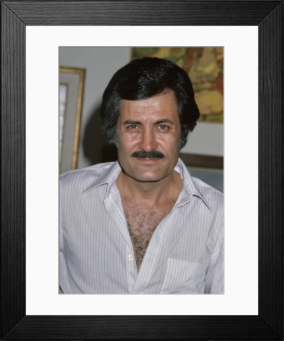 Framed Print : John Aniston, Greek-Born American Actor Framed Print : John Aniston, Greek-Born American Actor