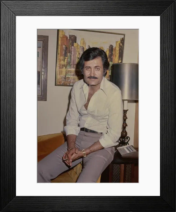 Framed Print : John Aniston, Greek-Born American Actor Framed Print : John Aniston, Greek-Born American Actor