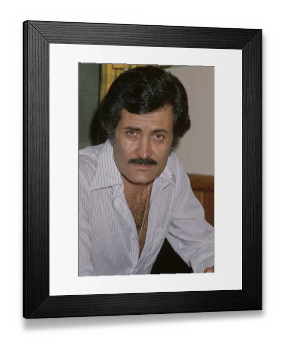 Framed Print : John Aniston, Greek-Born American Actor Framed Print : John Aniston, Greek-Born American Actor
