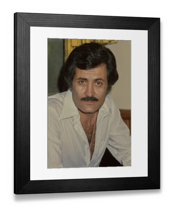 Framed Print : John Aniston, Greek-Born American Actor Framed Print : John Aniston, Greek-Born American Actor