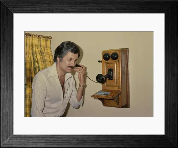 Framed Print : John Aniston, Greek-Born American Actor Framed Print : John Aniston, Greek-Born American Actor