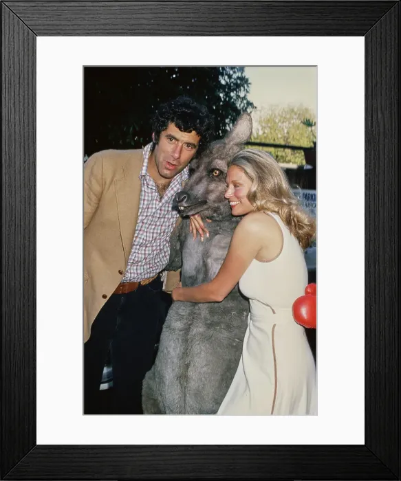 Framed Print : Elliott Gould Framed Print : Elliott Gould