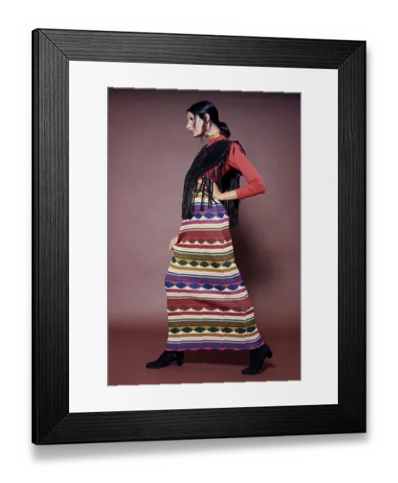 Framed Print : Seventies Fashion Shoot Framed Print : Seventies Fashion Shoot