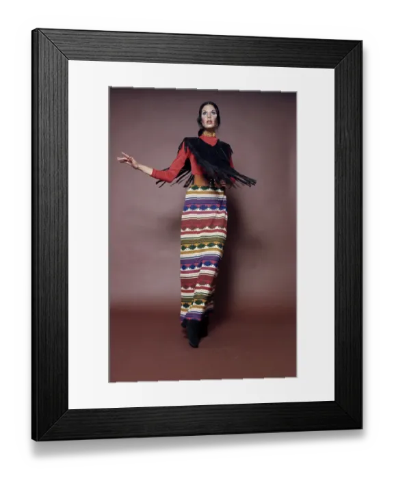 Framed Print : Seventies Fashion Shoot Framed Print : Seventies Fashion Shoot