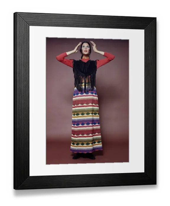 Framed Print : Seventies Fashion Shoot Framed Print : Seventies Fashion Shoot