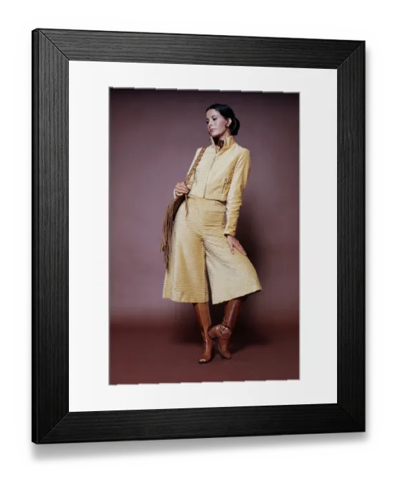 Framed Print : Seventies Fashion Shoot Framed Print : Seventies Fashion Shoot