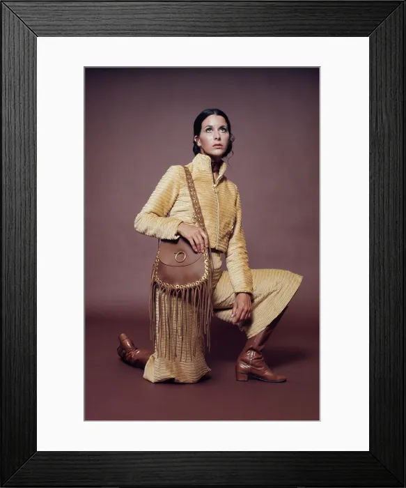 Framed Print : Seventies Fashion Shoot Framed Print : Seventies Fashion Shoot