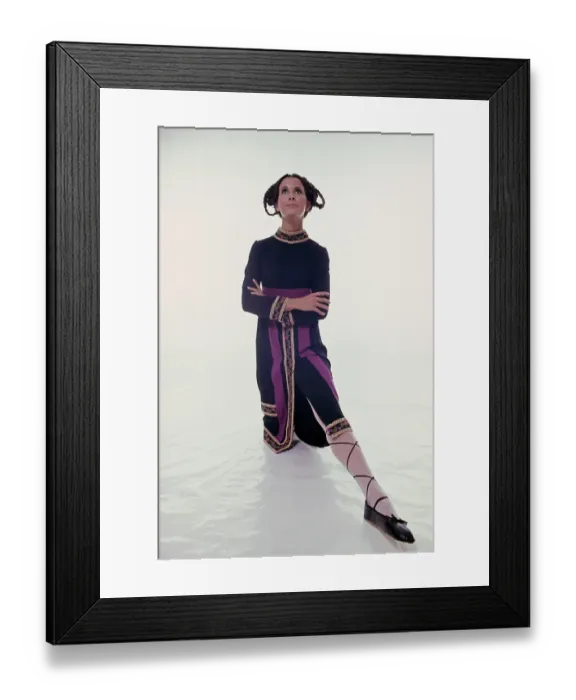 Framed Print : Seventies Fashion Shoot Framed Print : Seventies Fashion Shoot