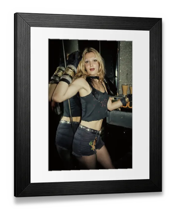 Framed Print : Black Outfit Dancer - Rodney Bingenheimer's English Disco Framed Print : Black Outfit Dancer - Rodney Bingenheimer's English Disco