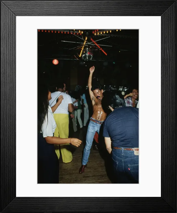 Framed Print : Disco Dancing Framed Print : Disco Dancing
