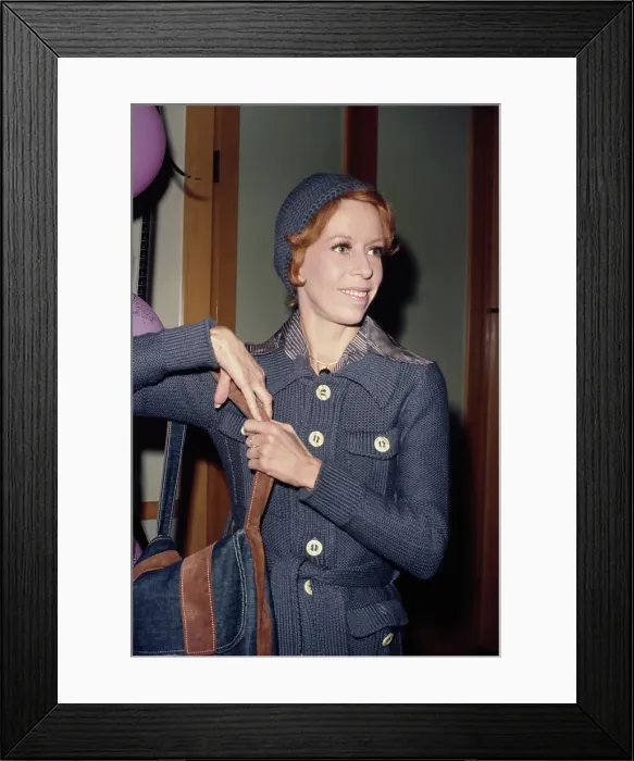 Framed Print : Carol Burnett, American Comedian, Actress & Singer Framed Print : Carol Burnett, American Comedian, Actress & Singer
