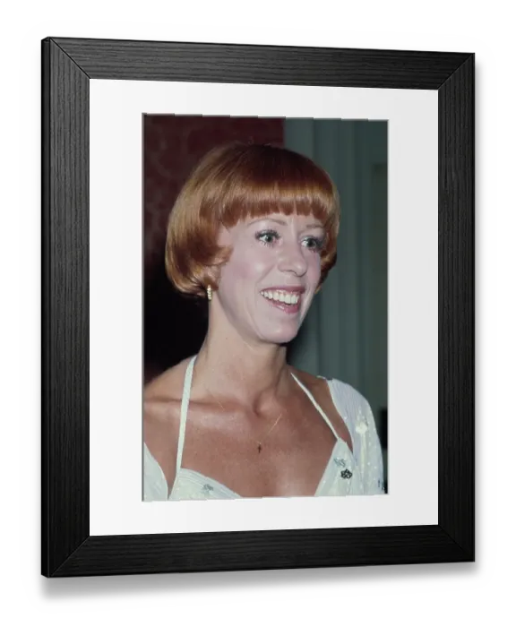 Framed Print : Carol Burnett, American Comedian, Actress & Singer Framed Print : Carol Burnett, American Comedian, Actress & Singer